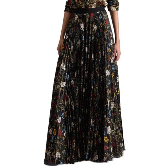 Alice and Olivia Katz Pleated Maxi Skirt - Picture 6 of 6